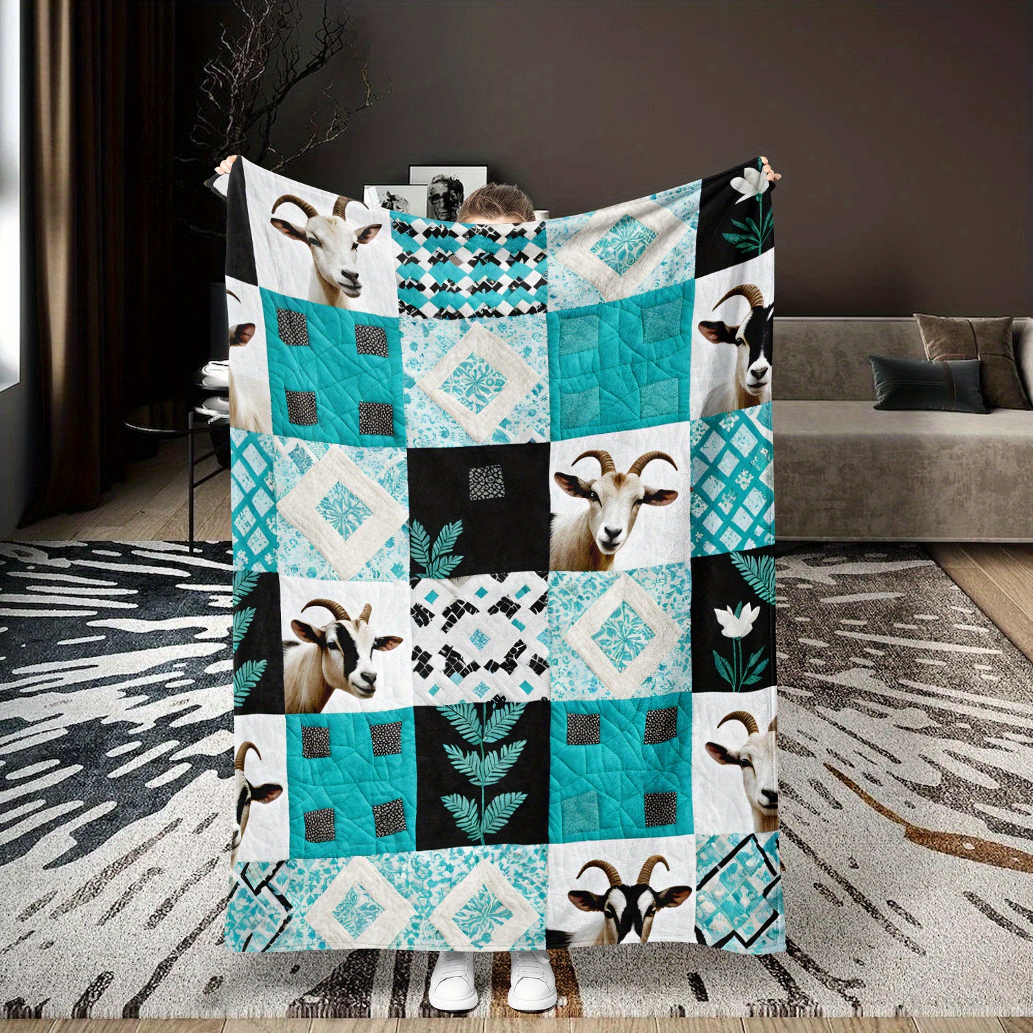 

1pc, Jit Fleece Blanket, , Blanket, -use For , , Sofa, Pet, , , Traditional , , , , 200-250g