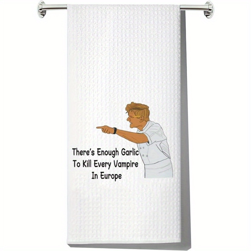 

1pc, 18x26inch, Garlic Towel, , Polyester, Dishcloth, , , Home & , Housewarming