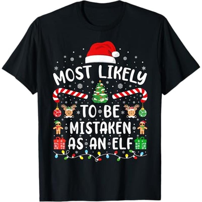 

As An Elf Christmas Joke T-, 100% , Christmas For Men Women , S-xxxl,