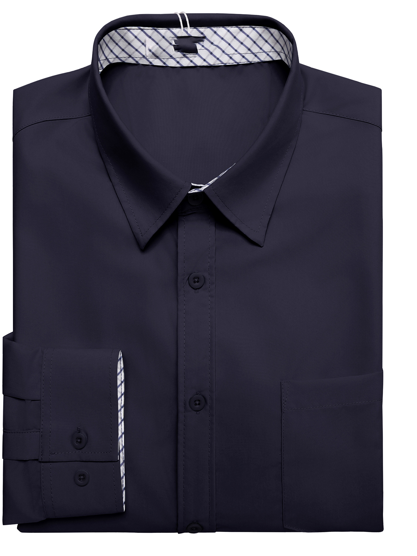 mens black dress shirts long sleeve Black Long Sleeve Button Up