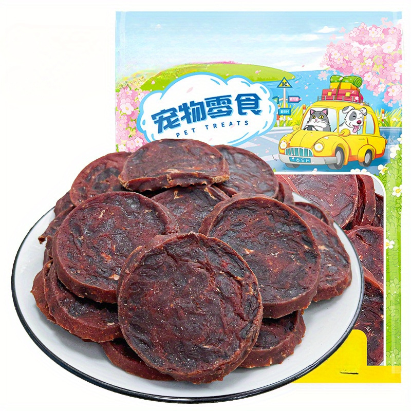 1pc Pet Food, High-quality Duck Meat, Dried Meat Slices, Dog Snacks, Dog Training Rewards