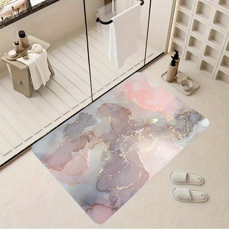 

1pc Luxurious Pattern Mat - -, , , And To - For Elevating , , Entryway, ,