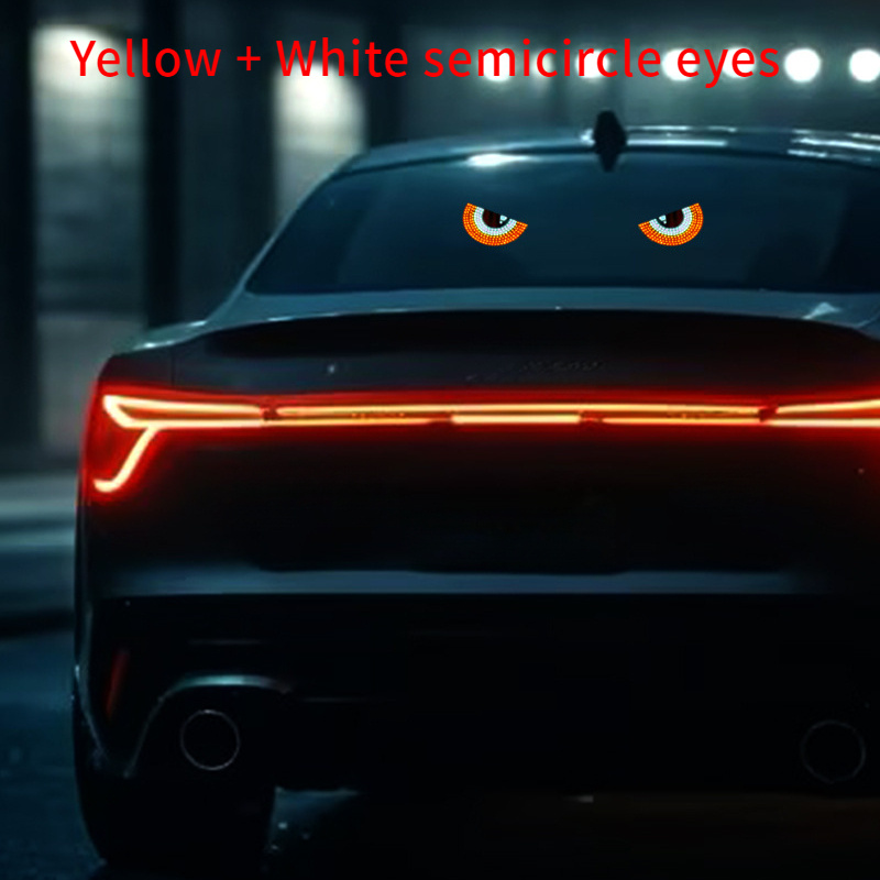 luces led de para coche (2 piezas) - alimentadas por usb, sin necesidad de cableado, pantalla flexible y fresca para vehículos, diseño y , realza el estilo de los suv detalles 6