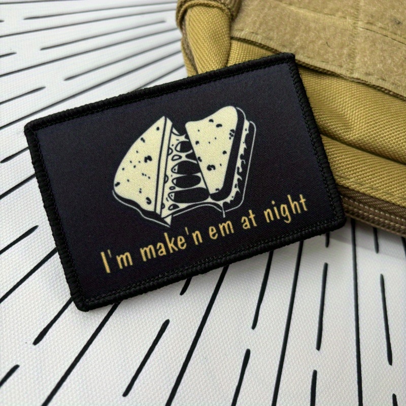 

Morale Tactical , Printed , "i'm 'n Em At " Sew-on For Armbands, Backpacks, Supplies