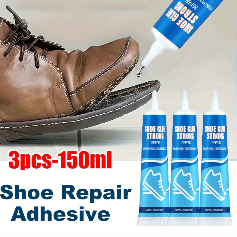 

3pcs Strong Shoe Glue Repair Shoe Sole Sports Shoe Leather Waterproof Shoe Repair Glue, Glue Glue