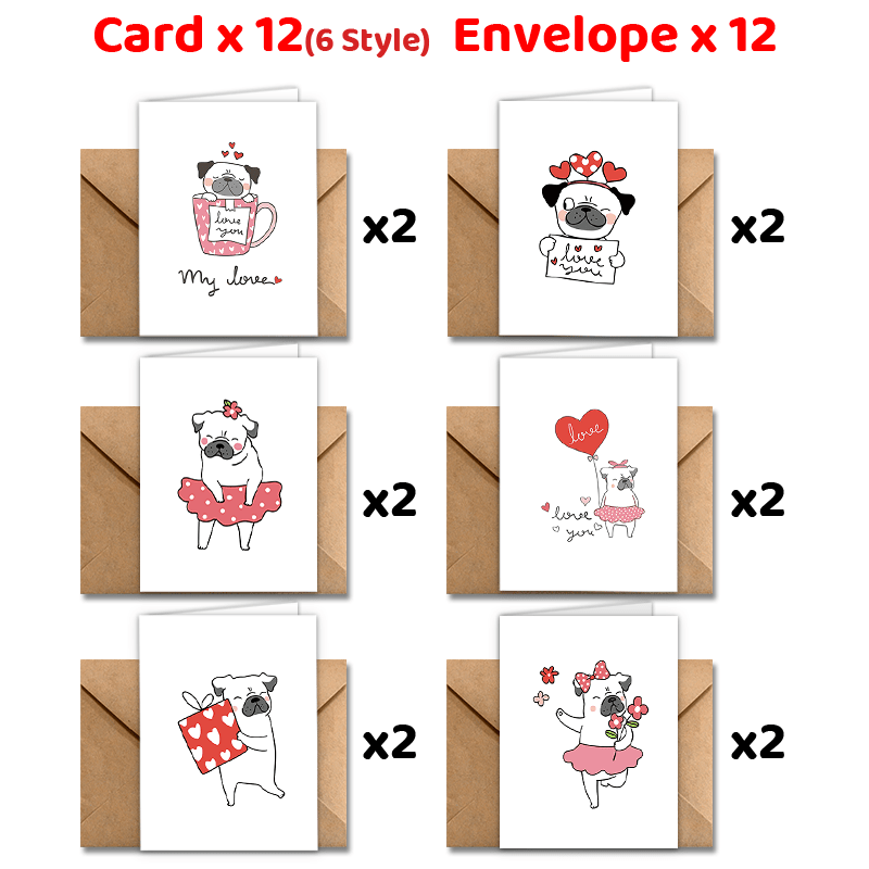 

24- Greeting Envelopes - Assorted & You For 's Day, Weddings, , And