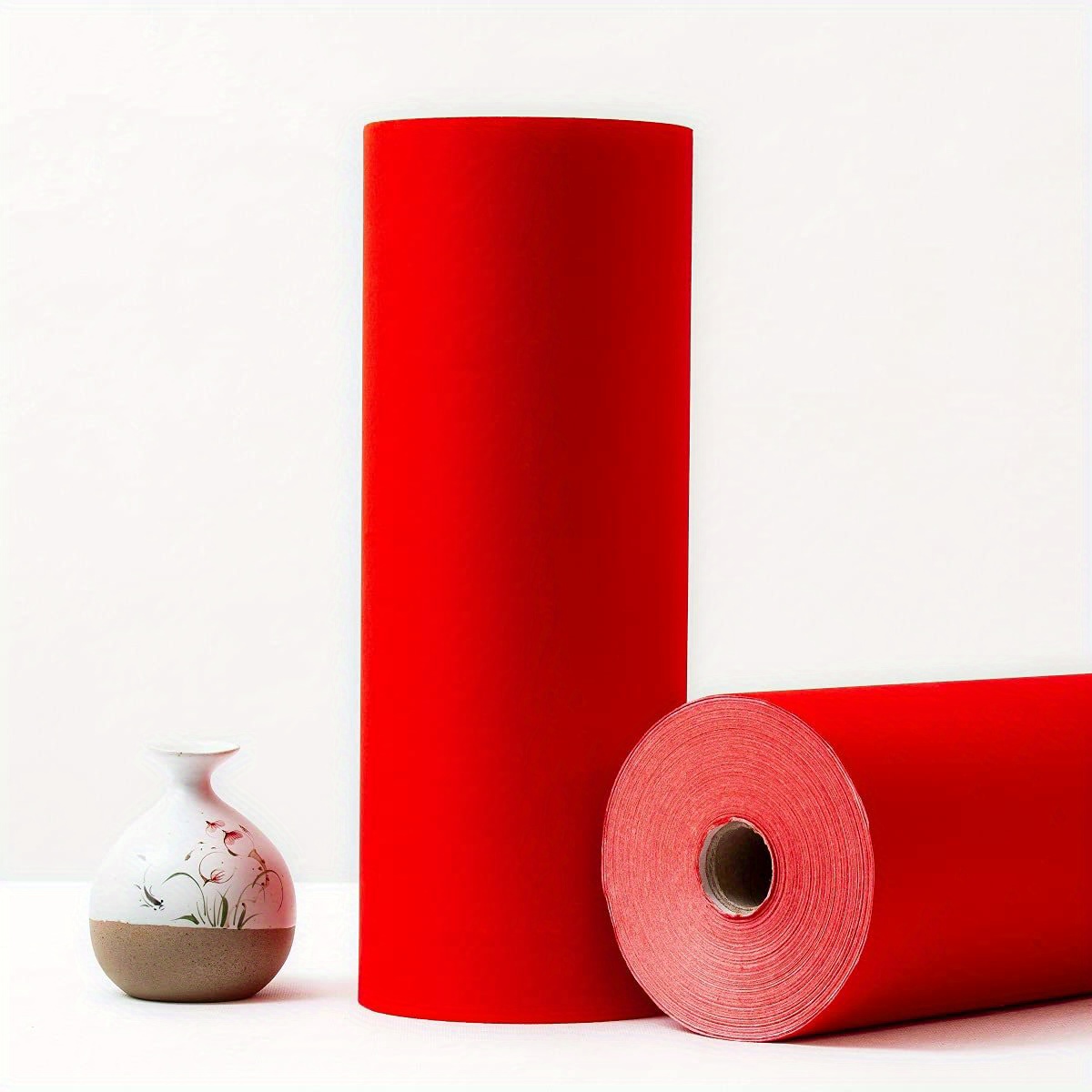 

1 Roll Xuan Paper, 9" .6' - Vibrant Solid-, Ideal For Chinese & Traditional Paper Cut Art Projects