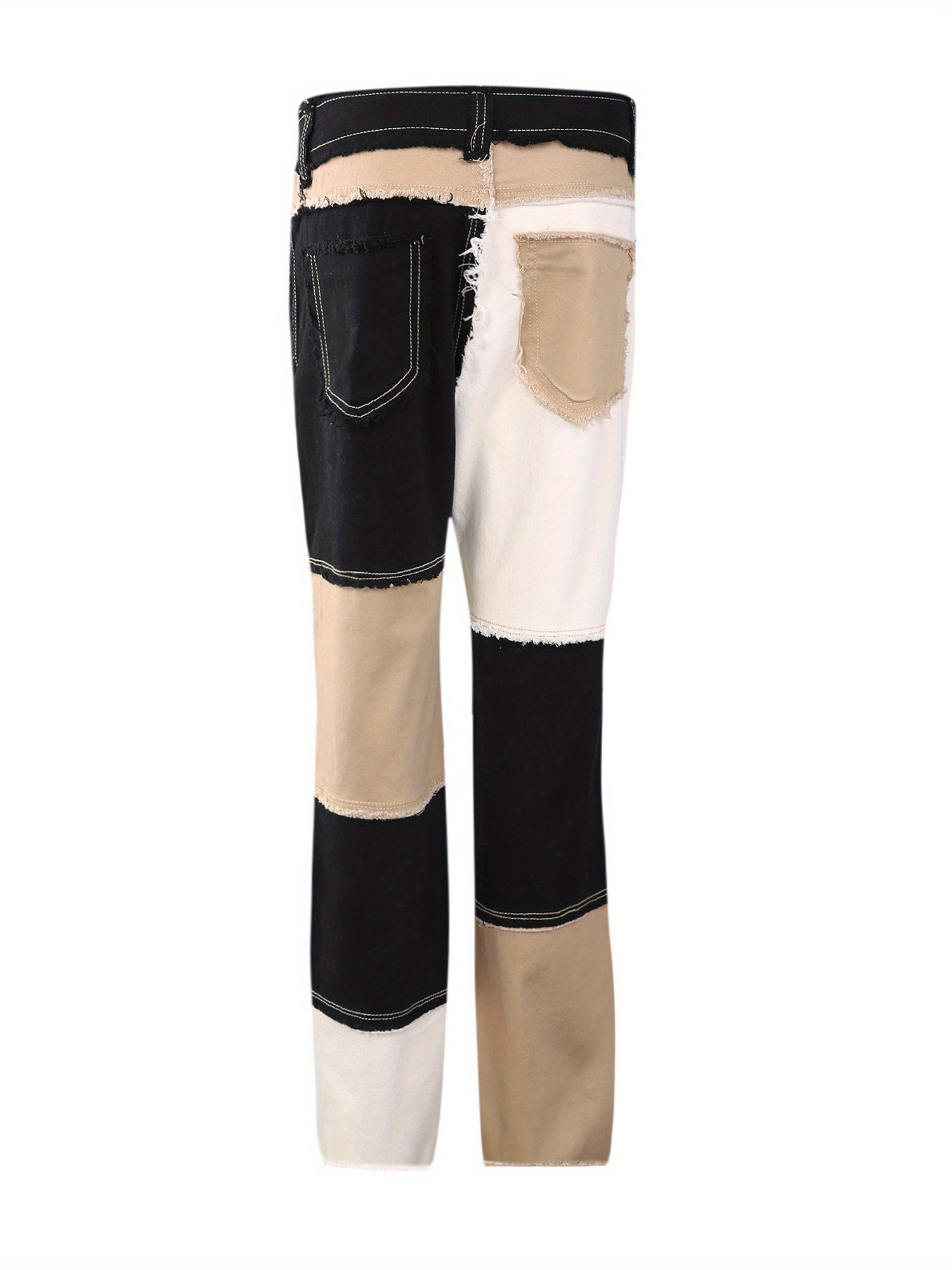 women's high waist ripped straight leg jeans color Temu Canada