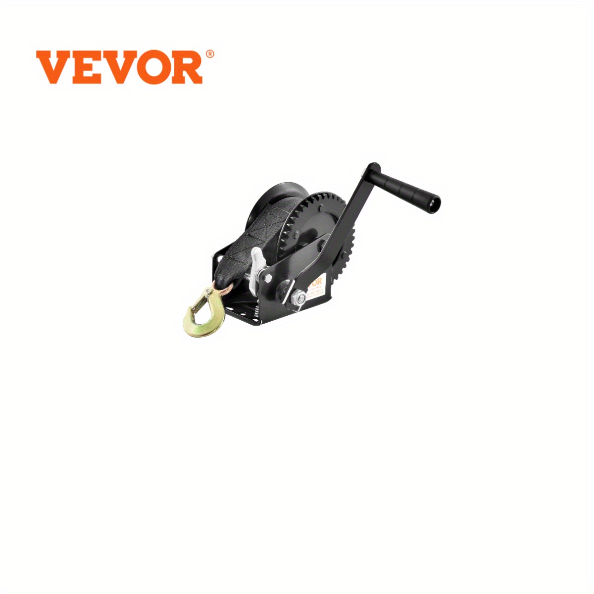 Vevor , 1200 Lbs Pulling , Duty 23 Ft Polyester And , Manual Operated For Trailer, Or Atv Towing