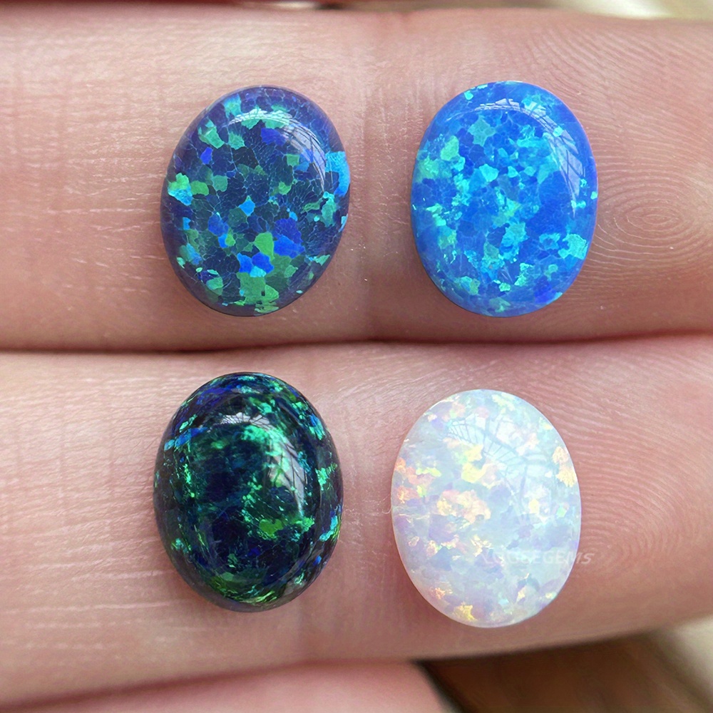 ethiopischer opal in ovaler form hochwertige knstliche - Temu Germany