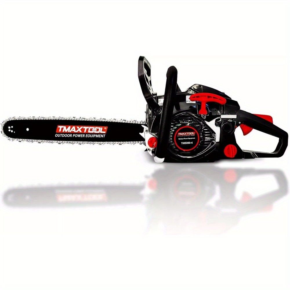 

62cc Powerful 20 Inch Gas Chainsaw With - Pruning, Limbing, And