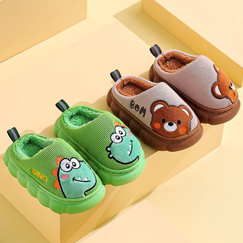 Cartoon Dinosaur Slippers