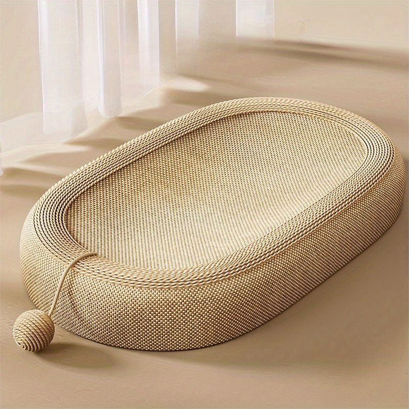 

Sisal Cat Scratcher Box - Sisal Scratching Pad , All- Toy