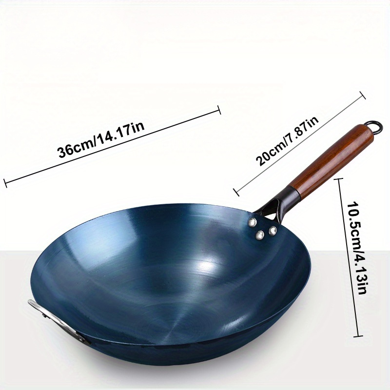 

1pc Traditional Cast - , Frying Pan For Gas & Induction Cooktops - Kitchen Cookware