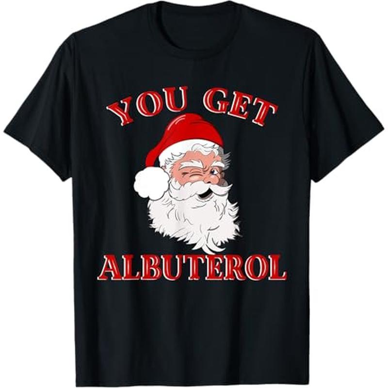 

Albuterol Respiratory Christmas T-, 100% , For Men Women Dad Mom , S-xxxl,