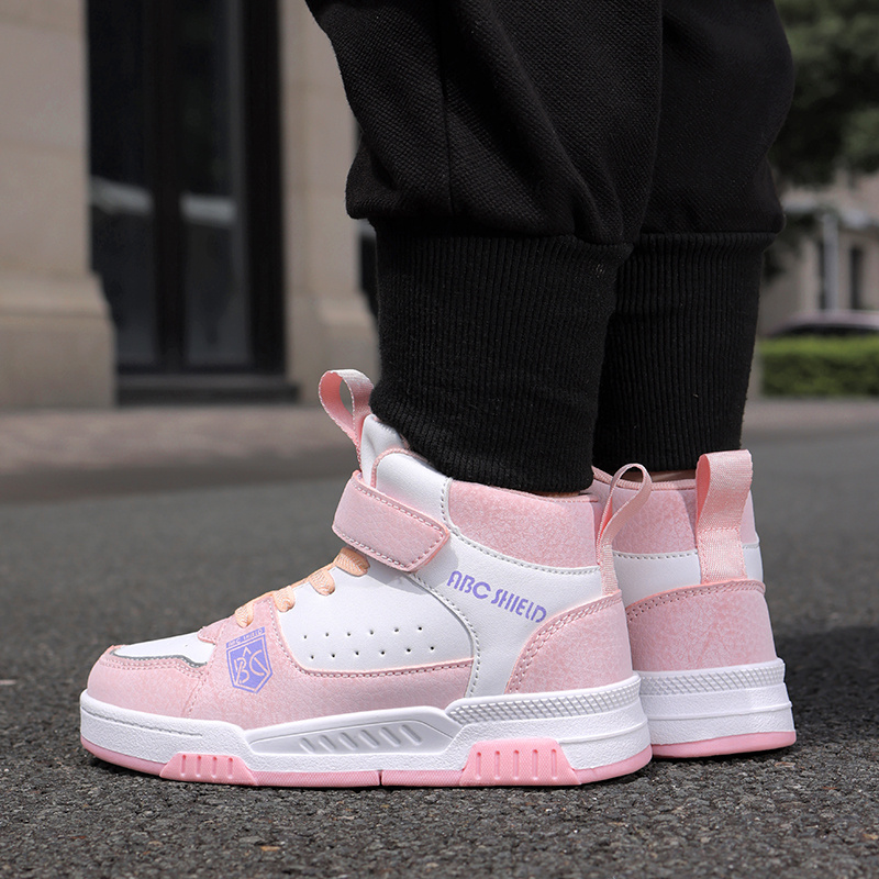 preppy style high top sneakers kids season Temu Denmark