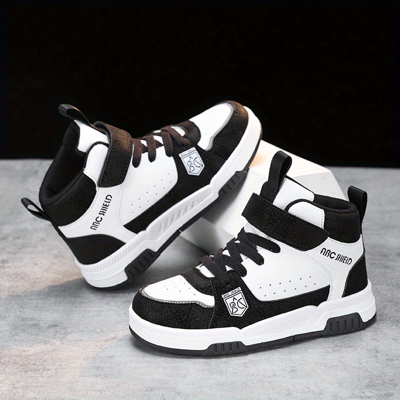 Kids Footwear Hip Shoe Style Sneakers Preppy Style High Top