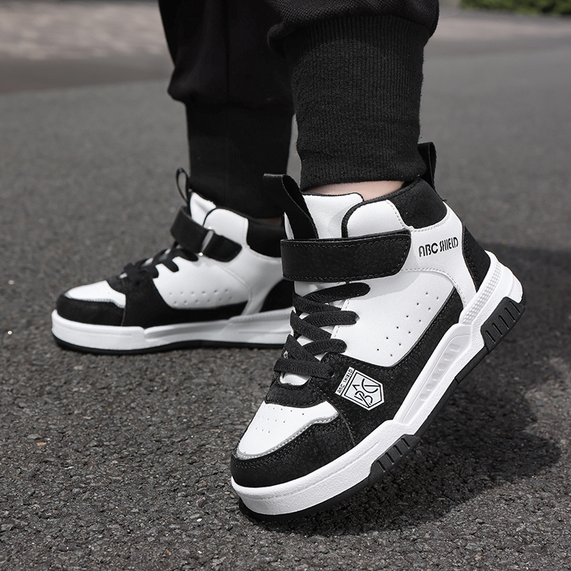 preppy style high top sneakers kids season Temu Denmark