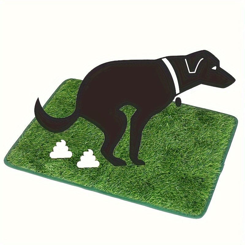 

Reusable Pet Training Lawn, Artificial Straw Mattress Dog Straw Mattress, Washable Dog Bedpan Training Mat Dog Urine Straw Mattress