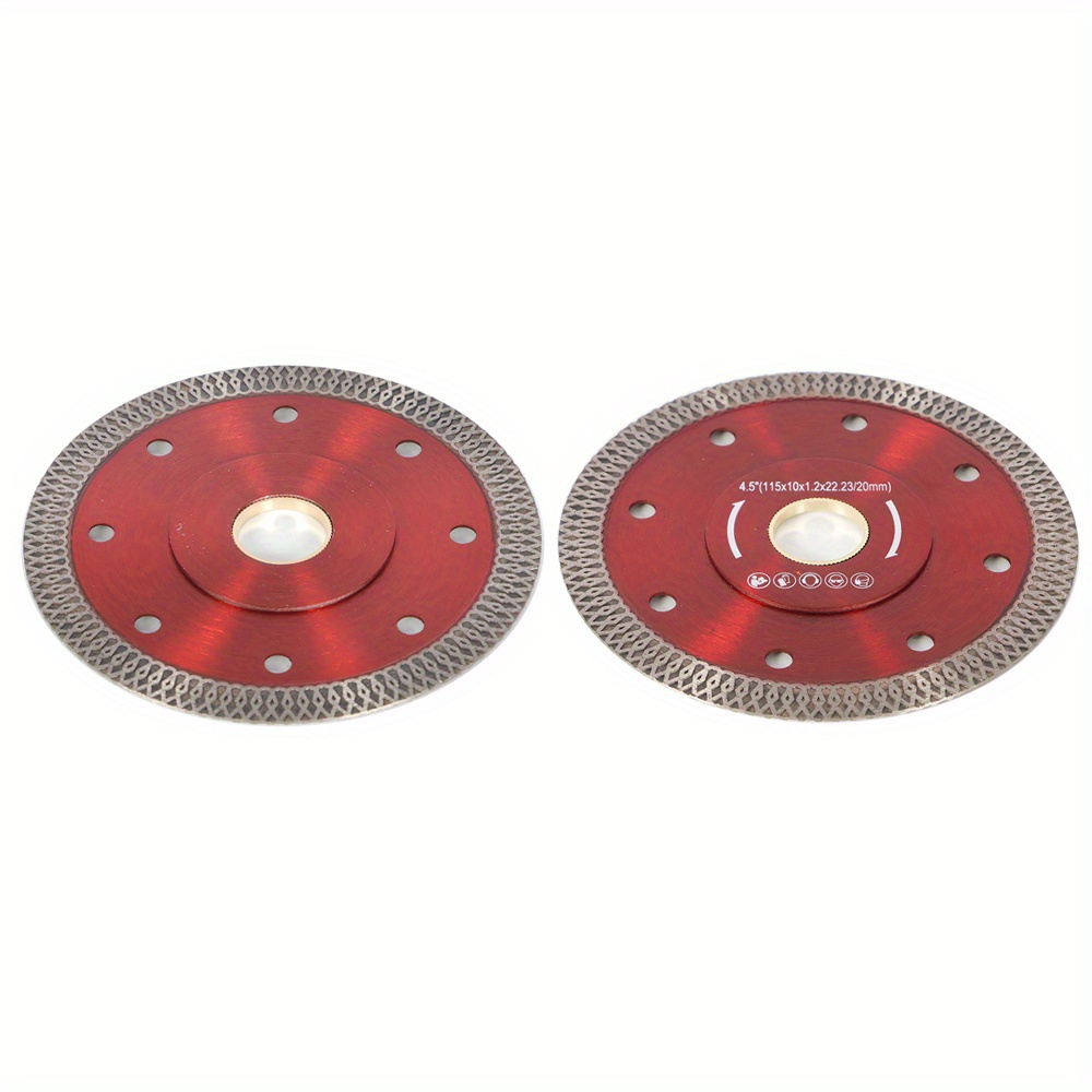 

2pcs 4.5 Diamond Saw Blades Cutting Blades For Cutting Or