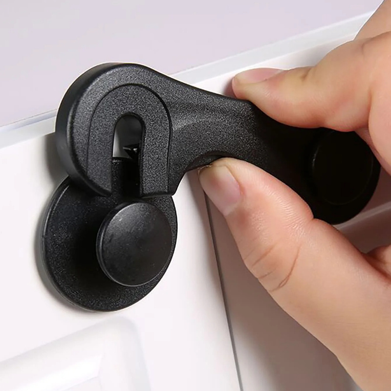 

5/10pcs Abs Multi-functional Uncharged Safety Locks For Cabinet, Drawer, Door, Bathroom, Refrigerator - Childproof Security