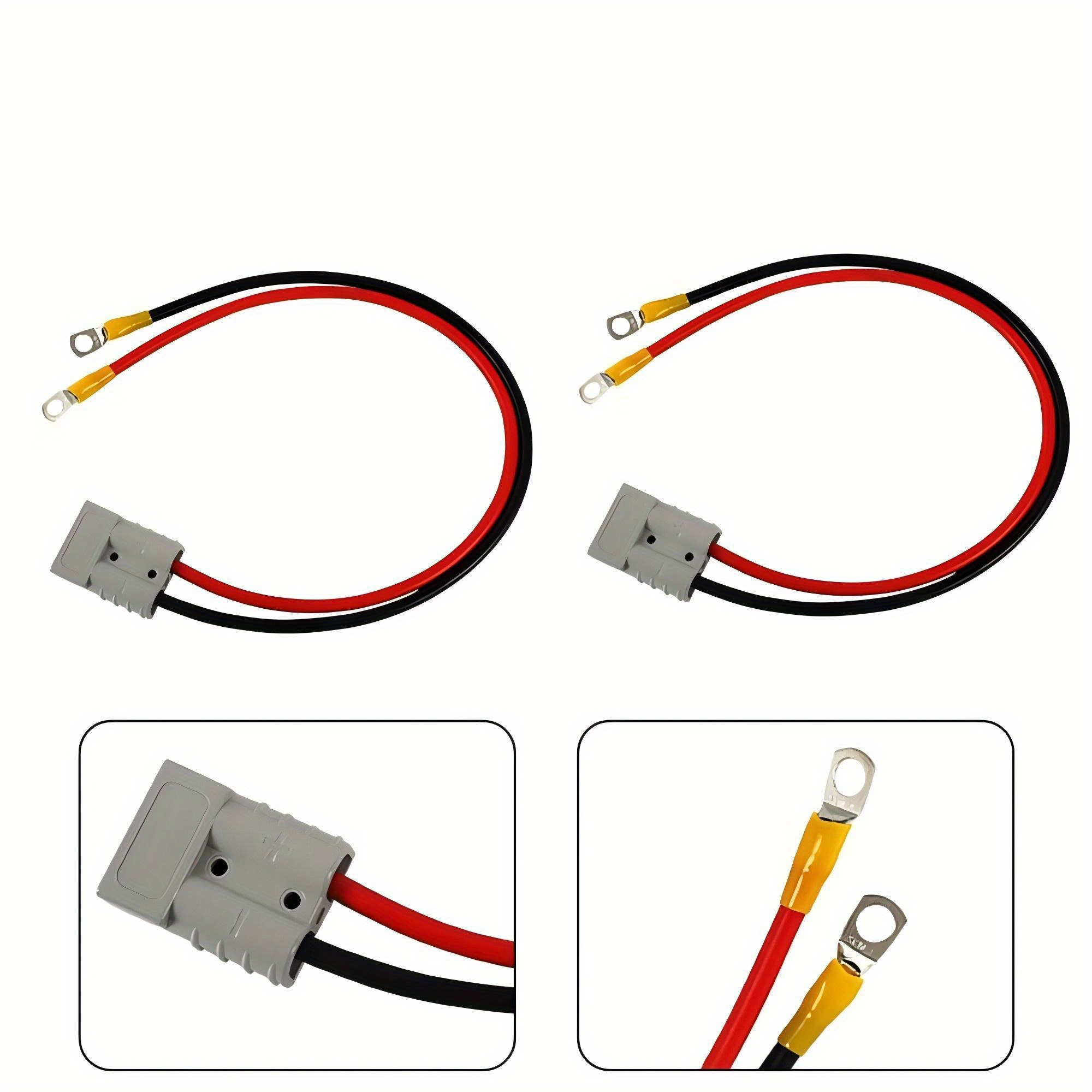 

1pc -duty 50a , 12awg M8 Sleeve, Automotive Forklift, No , Non-electronic