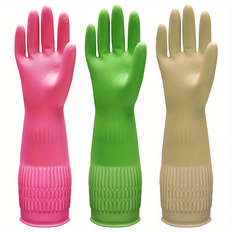 TEMU 3 & Plastic Household Gloves, , Dishwashing Gloves, Gloves For , -free, For , , ,