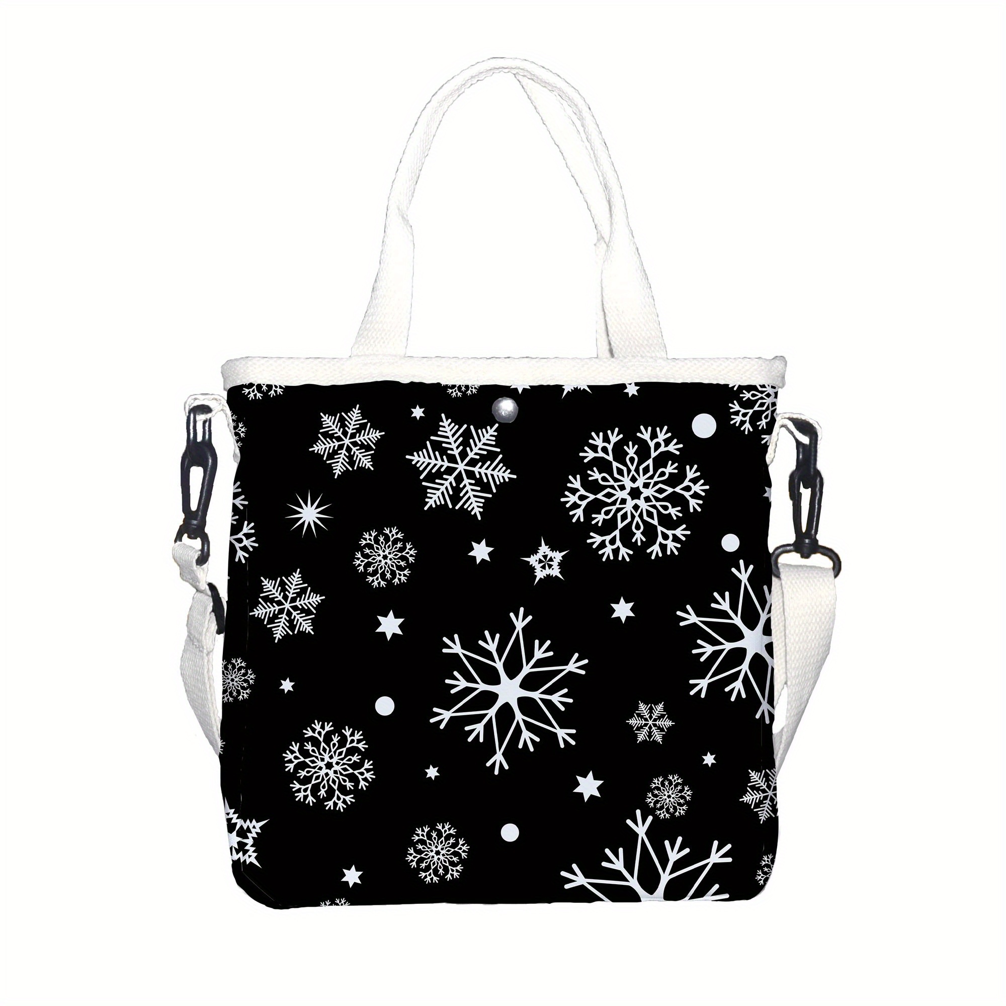 

Women' Tote Bag Detachable And , Portable Crossbody Bag, Reusable For Christmas