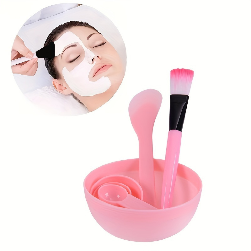 

6pcs/set Diy Facial Brush Mask Bowl Spoon Set - Tools For Mixing And Applying Masks And Skin Care Products