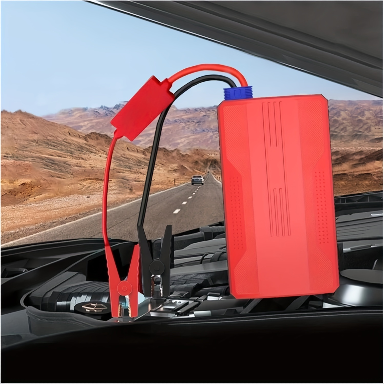 

20000mah Multi-functional Portable Emergency Car Starter - Alternators With Battery Ignition, Lighting, -starting Capabilities For Safe And Reliable Vehicle Rescue