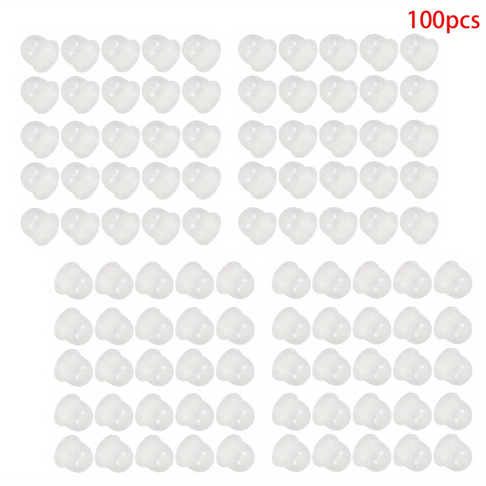 TEMU 100pcs White Transparent Fuel Pump Carburetor Oil Primer Bulb Chainsaws Trimmer Brush Cutter Clear Tool 22mm