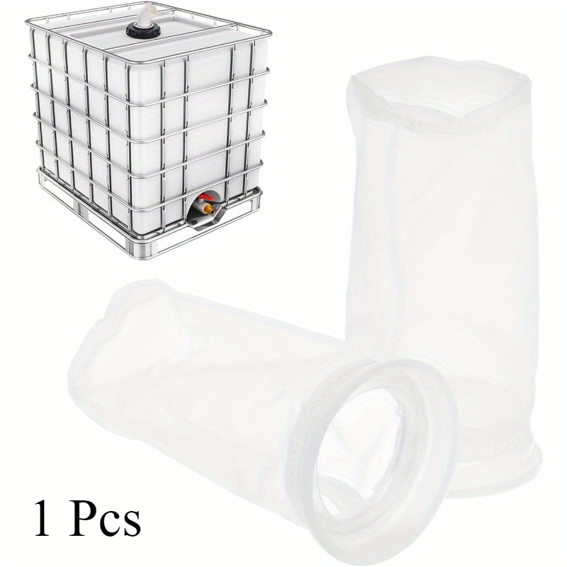 Image of Nylon Ibc Tote Lid Filter - Washable & Reusable, Rainwater Collection & Garden Watering, Venting, Ton Barrel Accessories, Garden Water Irrigation Filters