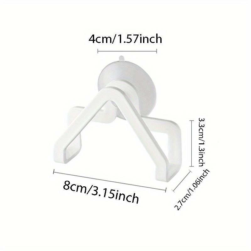 2pcs, Sponge Holder With Suction Cup, Plastic Sink Caddy, Organizer For Bathroom Kitchen, Quick Drying