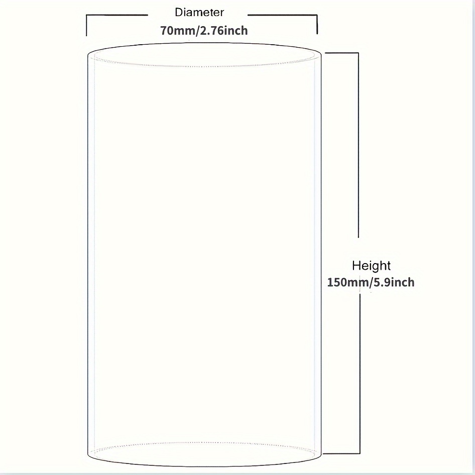 Image of Bottomless Candle Holder Aromatherapy Candle, Smokeless And Deodorizing, For Proposals, , Weddings, Birthdays, And Parties, With Windproof Candle Holder And Glass Lampshade