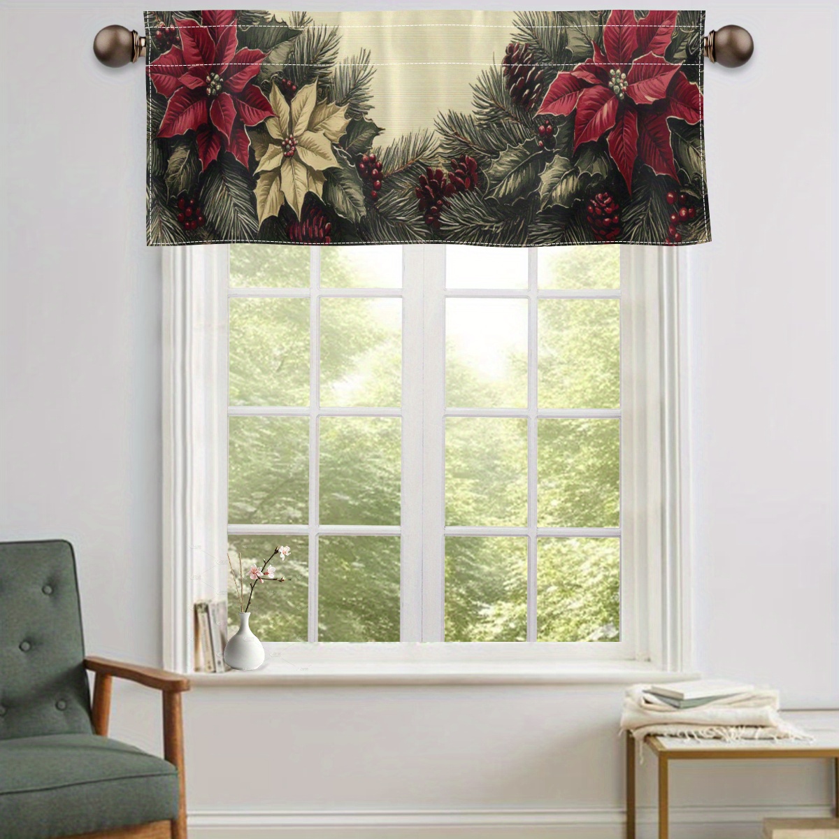 

Polyester Valances - , Christmas & , Rod , -, Non-woven , For And , , 160-180g Weight