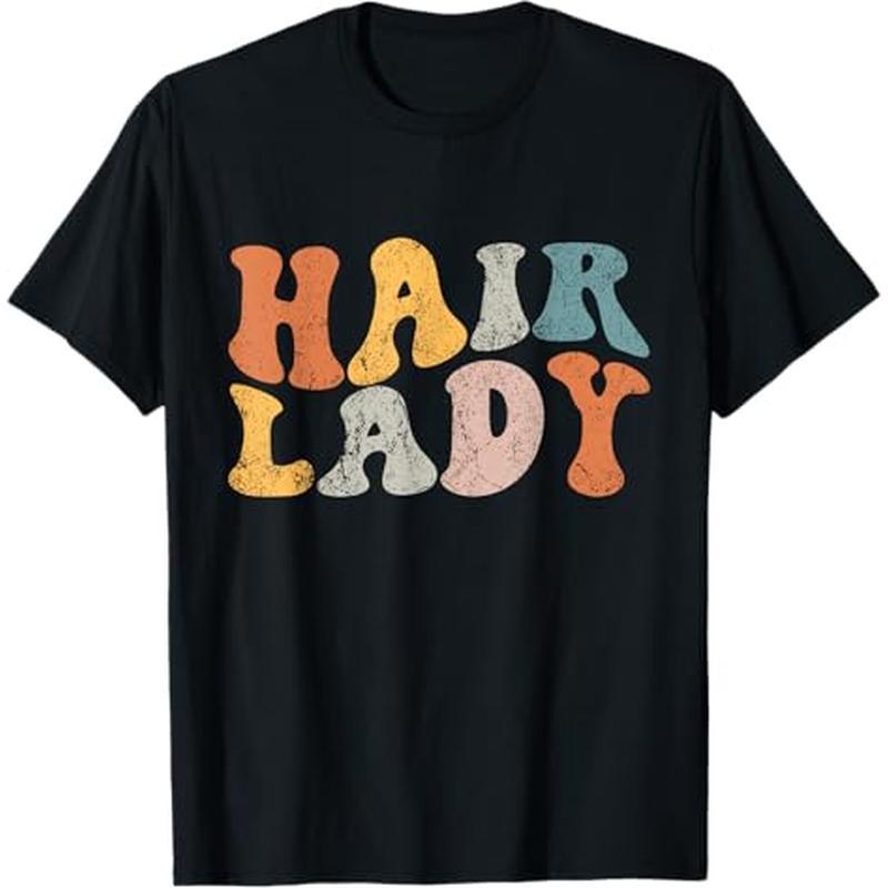 

Vintage Hairdresser Hair Stylist T-shirt, 100% Cotton, Halloween Thanksgiving Christmas Gift For Men Women , S-xxxl, Black