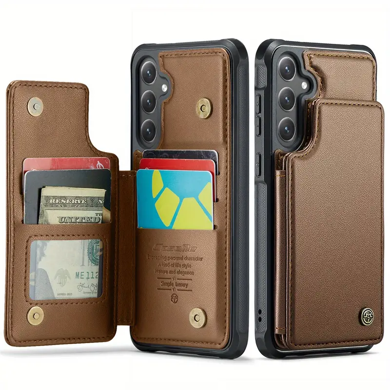 Phone Case - (*-C22) for Samsung for Galaxy S24 FE Case with Card Holder, Wallet Case for Women Men with RFID Blocking, Durable Kickstand Magnetic Clasp Shockproof Phone Case for Galaxy S24 FE Phone Case - (*-C22) for Samsung for Galaxy S24 FE Case with Card Holder, Wallet Case for Women Men with RFID Blocking, Durable Kickstand Magnetic Clasp Shockproof Phone Case for Galaxy S24 FE