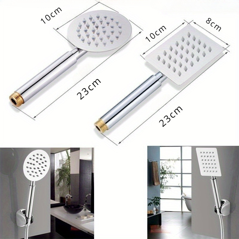 Stainless Steel Handheld Large Bath Shower Head for Shower Use