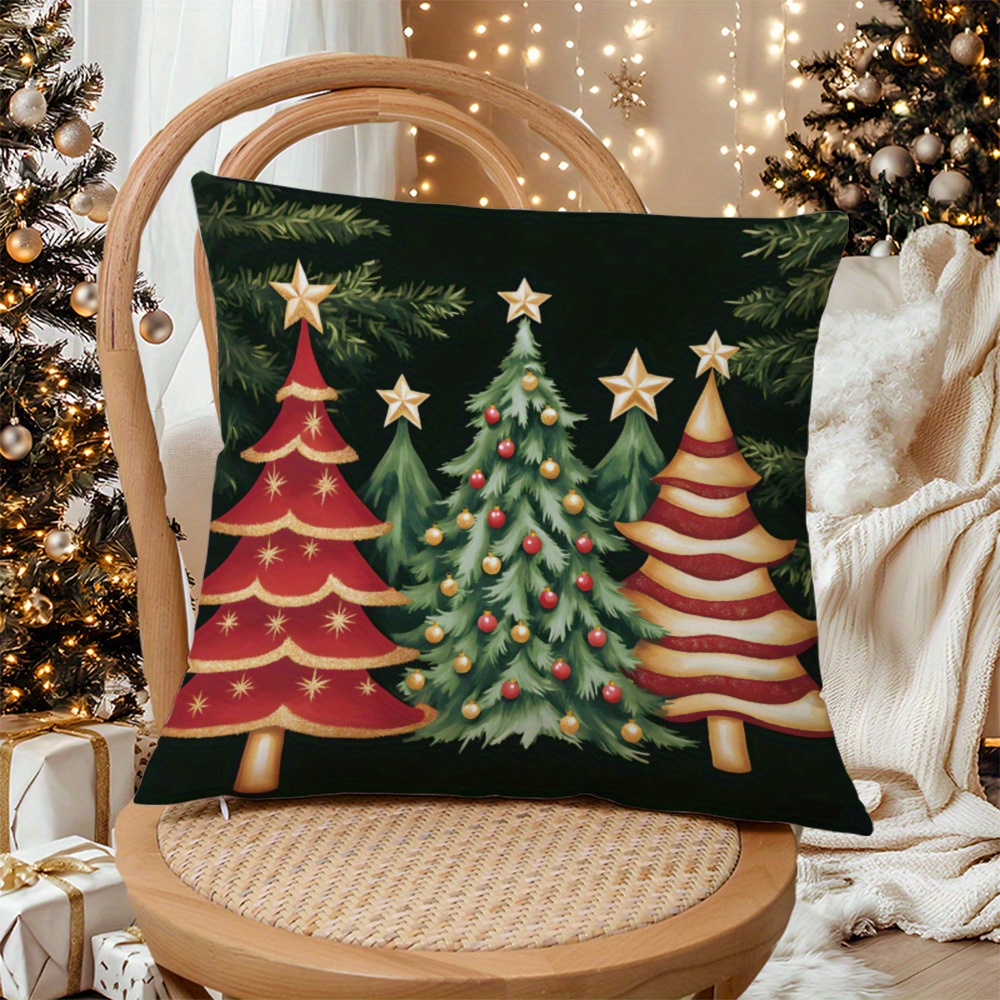 

Christmas - , Cushion For Sofa, Bed, Car & Decor ( Not Included)