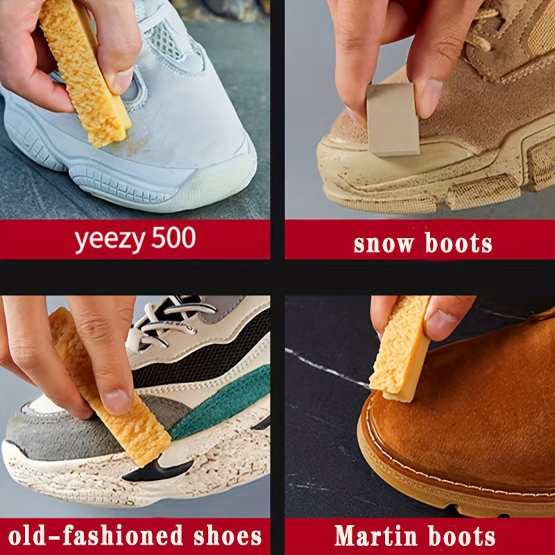 1/2/3/5pcs Shoe Rubber Wipes: Suitable for Rubber, Suede and Flocked Faux Leather - 8.0cm x 2.01cm x 0.39