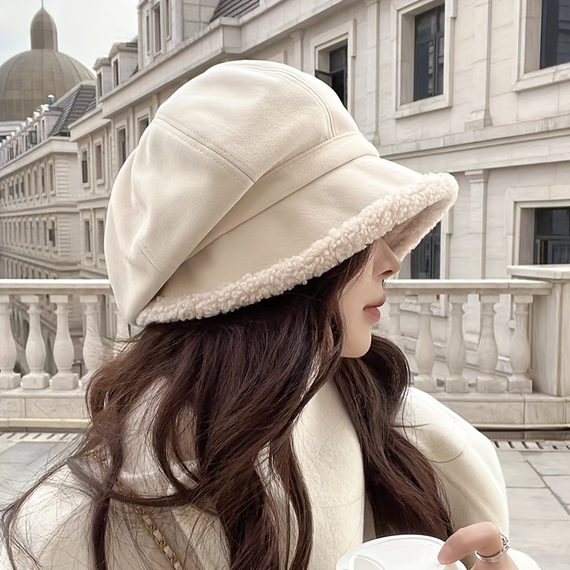 

Cozy Knit Winter Beret For Women - Thick Lined, Ear-warming Cap With Fit, & Outdoor Activities