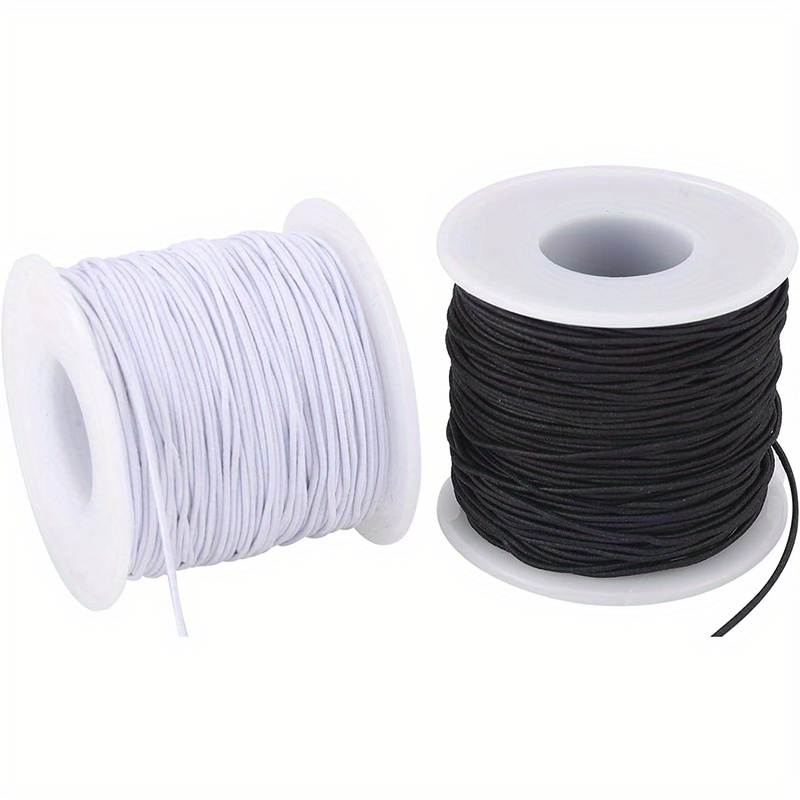 

1pc 0.8mm Stretchy Cord For Jewelry Making, Beading & Crafts - Polypropylene Nylon Thread, Diy Bracelet Necklace Accessories, Connectors For Jewelry Making