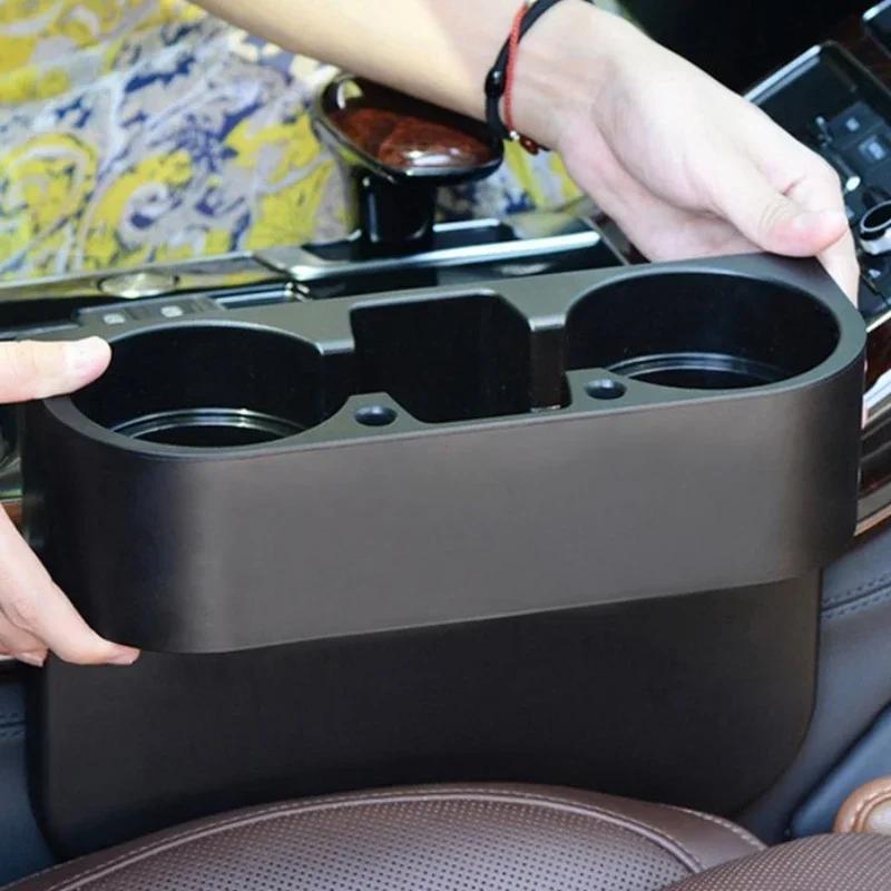 

Portable Car Cup , Plastic Auto Organizer, Multifunctional Seat Gap Cup, , Phone, Stand ,