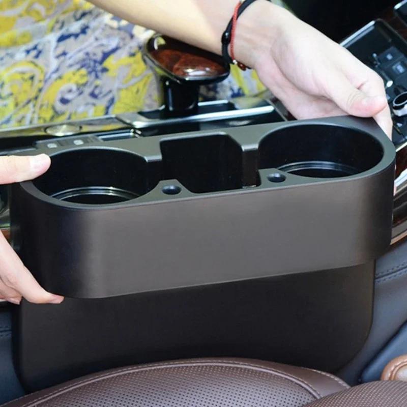 car cup holder auto interior organizer portable multifunction vehicle seat cup bottle phone drink holder stand boxes holder details 2