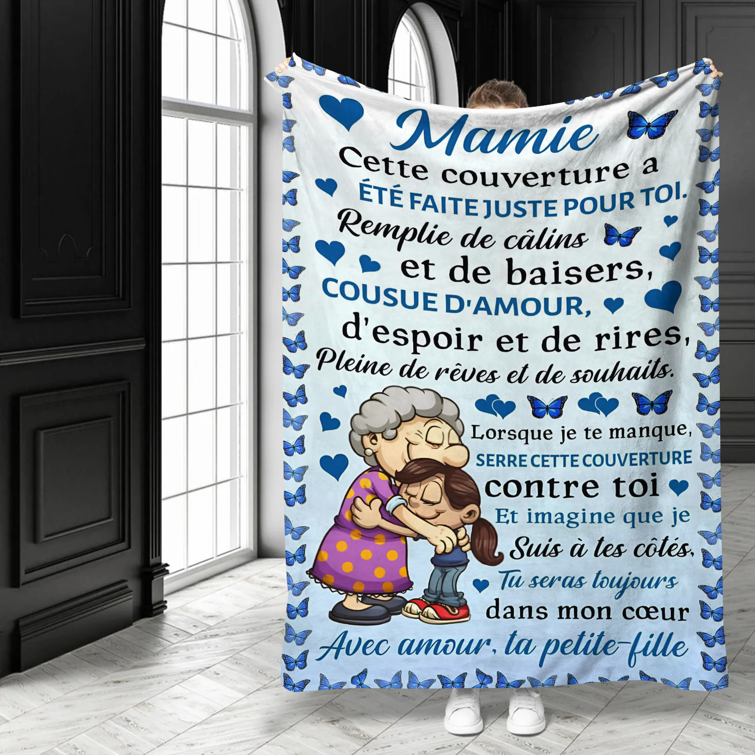 

en d' Française de - et , Cadeau -mère