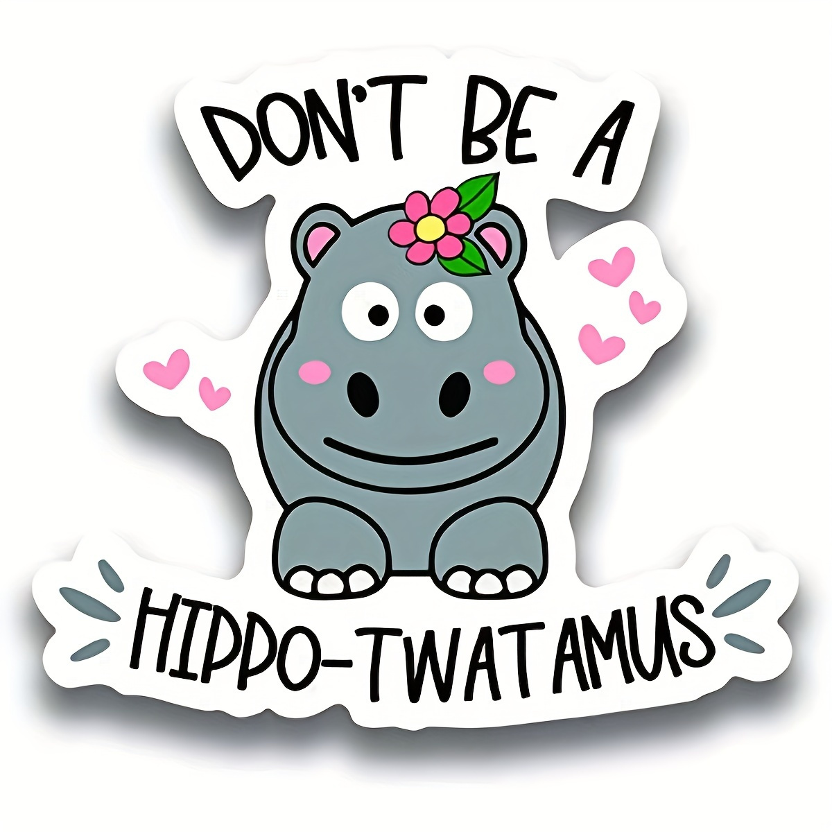 

1pc, "don't Be A - Twatamus" Decal , 5 , Car Van Suv Cup Laptop Decal, , Auto Decal