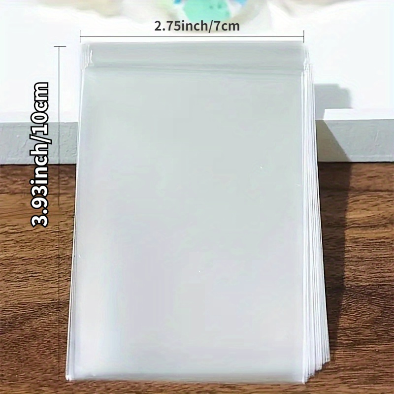 TEMU 52 pezzi/Sacchetto OPP piatto , Sacchetto per confezioni regalo piccole, Sacchetto per caramelle, rettangolare multifunzionale