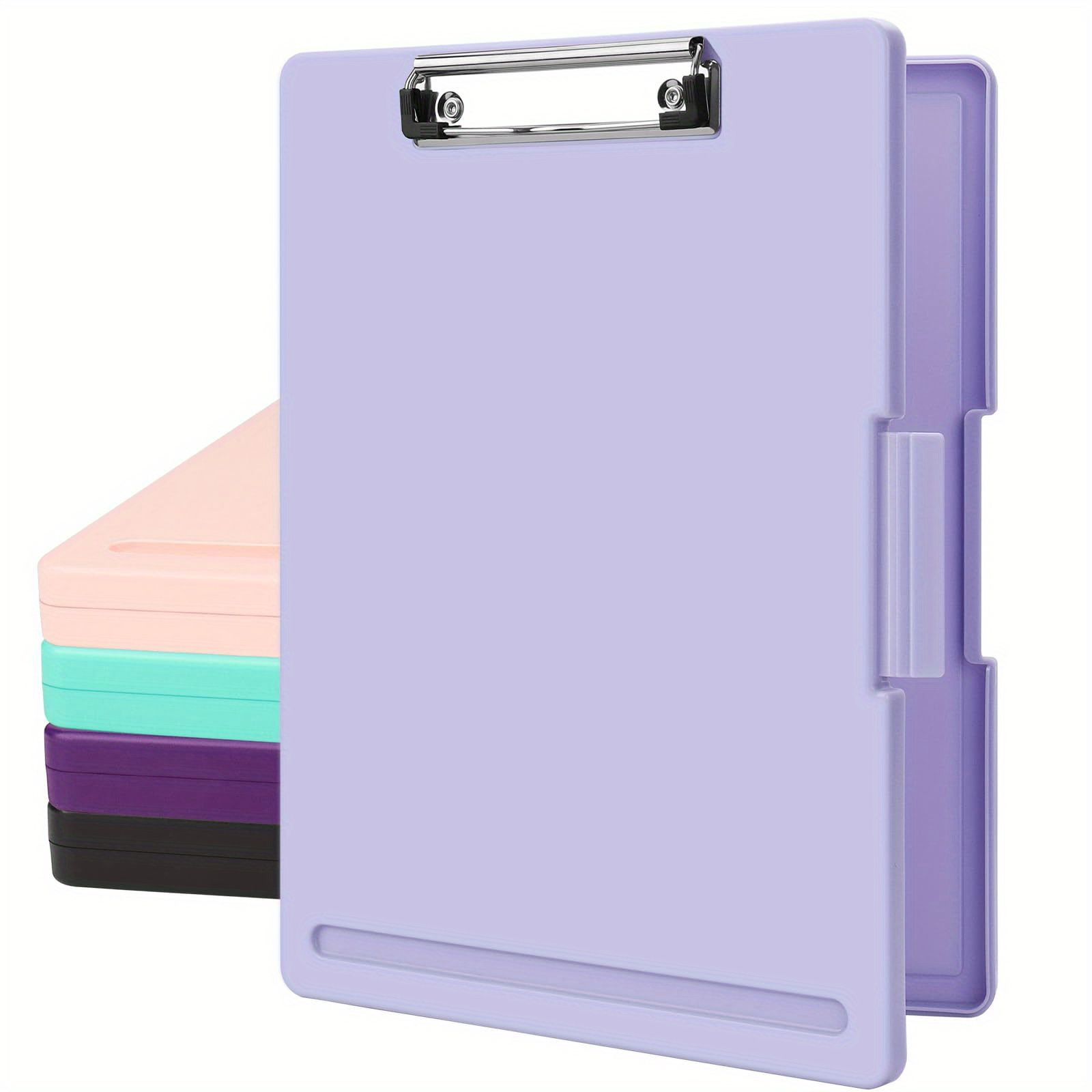 

Waterproof A4 Clipboard With Storage - Low Profile, Side-opening Binder Folder For Smooth , Pp Material - Essential Office Accessory