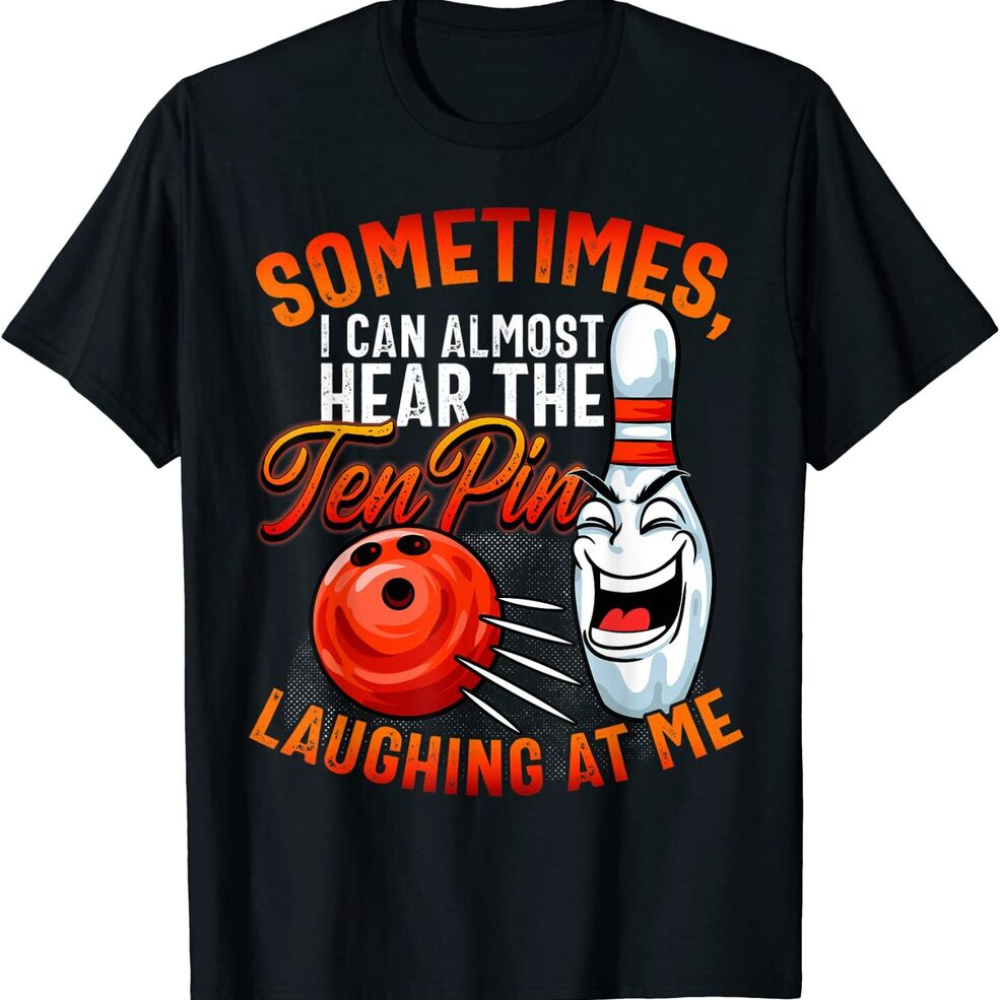 

New Funny Bowling Tshirt, Bowler Tee, Tenpin Bowling T-shirt