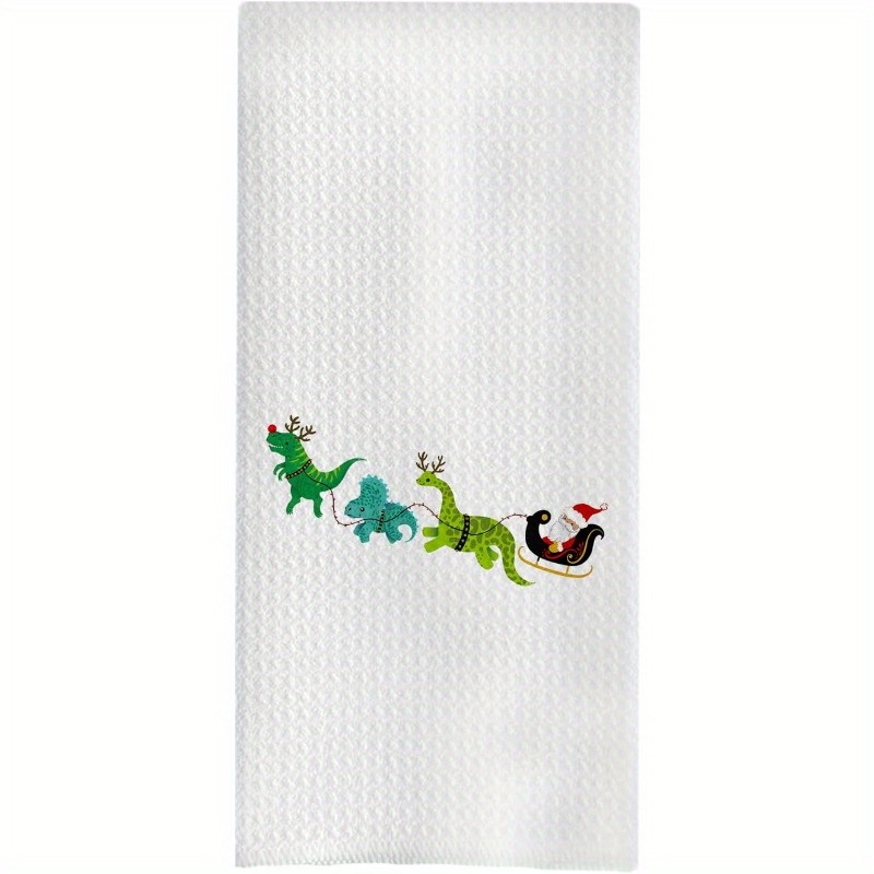 

Towels - 1pc Set, Polyester, , , Towels For Boys, Christmas Bathroom Decor, 18x26